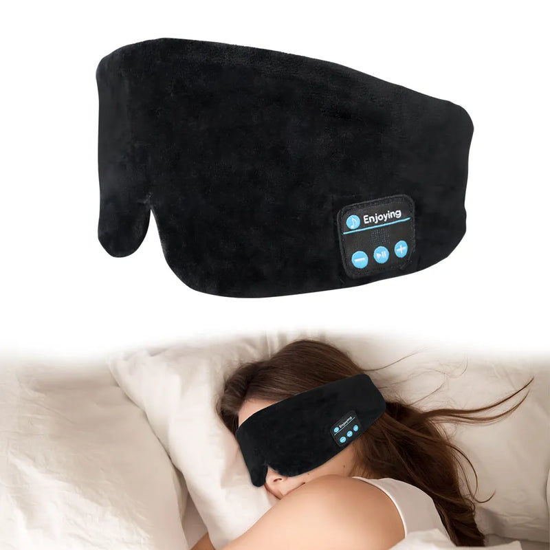 Sleeping Mask With Bluetooth Headphones