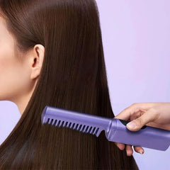 Portable 2-In-1 Hair Straightener Comb