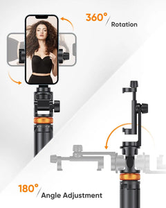 Phone Tripod with Remote for iPhone & Android