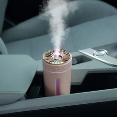 Wireless Car Humidifier With RGB Lighting